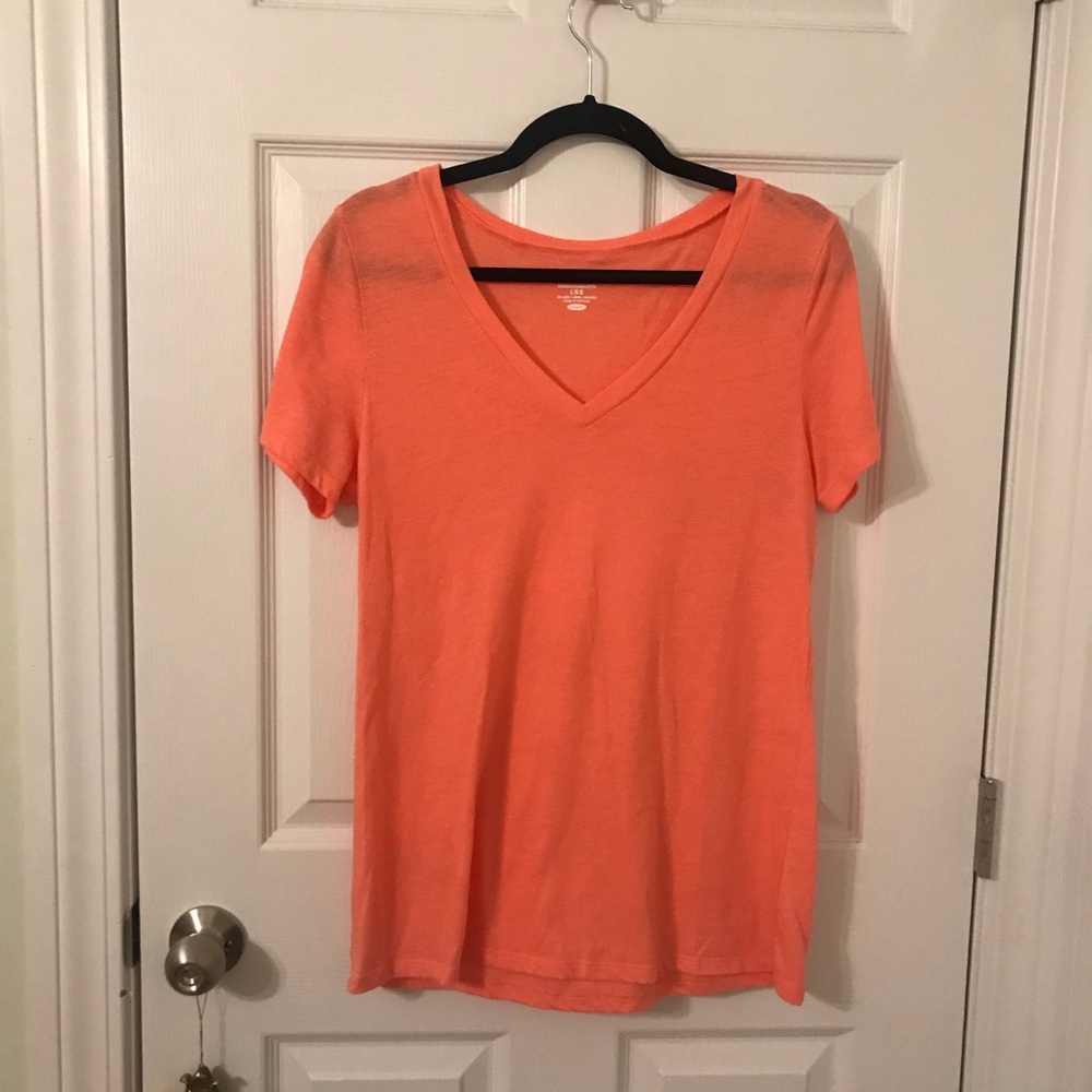 Highlighter orange top